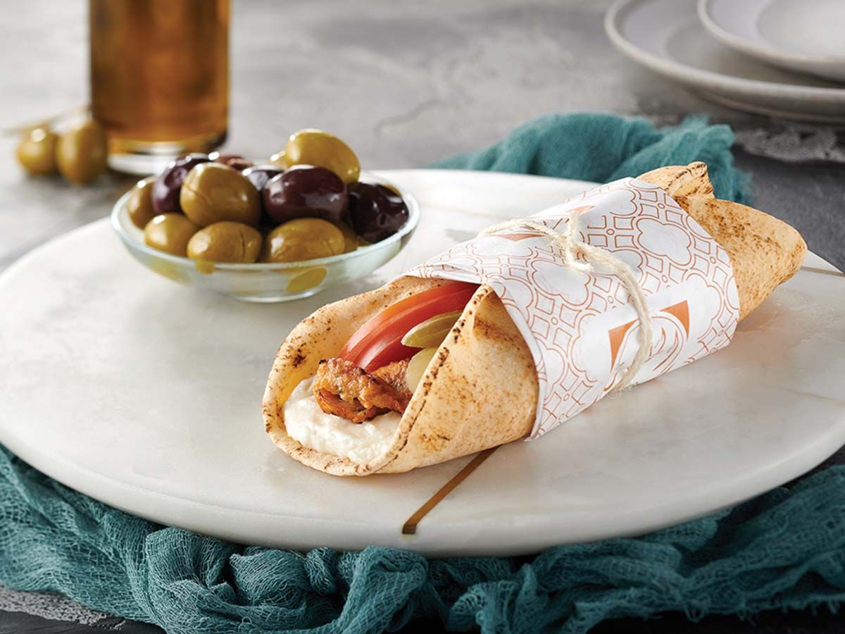 Chicken kofta sandwich