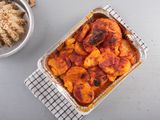 Potatoes With Meat Tray