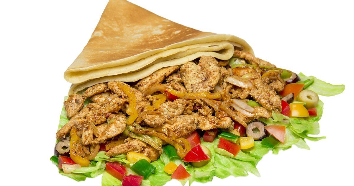 Chicken Shawerma Crepe