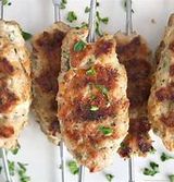 1/4 Chicken Breast and 1/8 Kofta Meal
