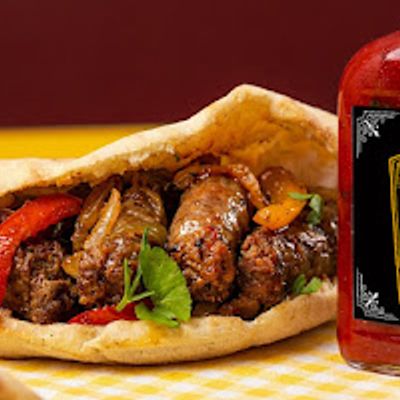 Shish tawook sandwich