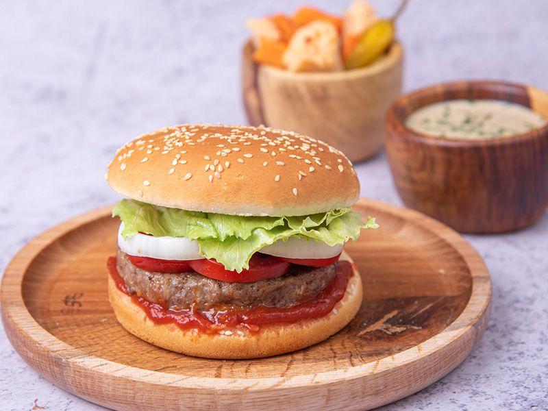 Classic Beef Burger Sandwich