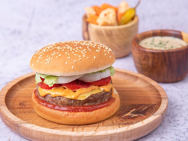Cheese Madness Burger