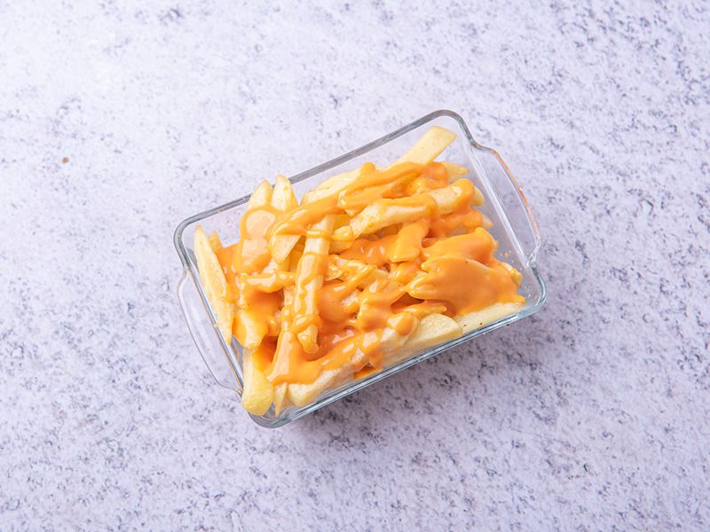 French Fries With Cheese Packet