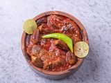 Okra with meat