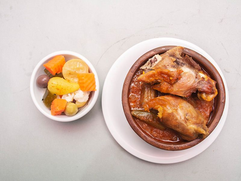 Okra With Meat Casserole