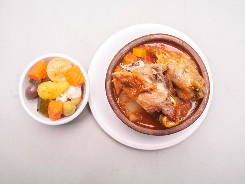 Mix Vegetables With Meat Casserole