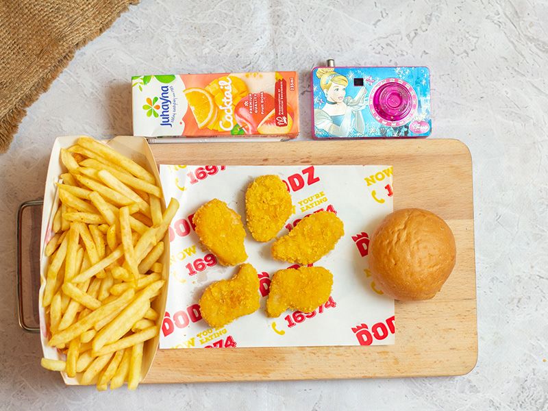5 Pieces Chicken Nuggets Kids Meal
