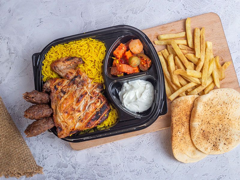 Chicken With Kofta Mix Meal