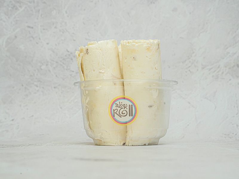 Banana and Caramel Ice Cream Roll
