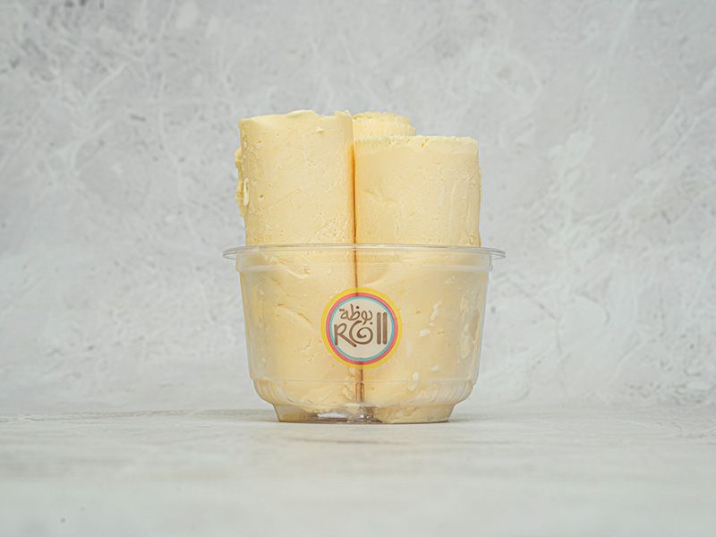 Mango Ice Cream Roll