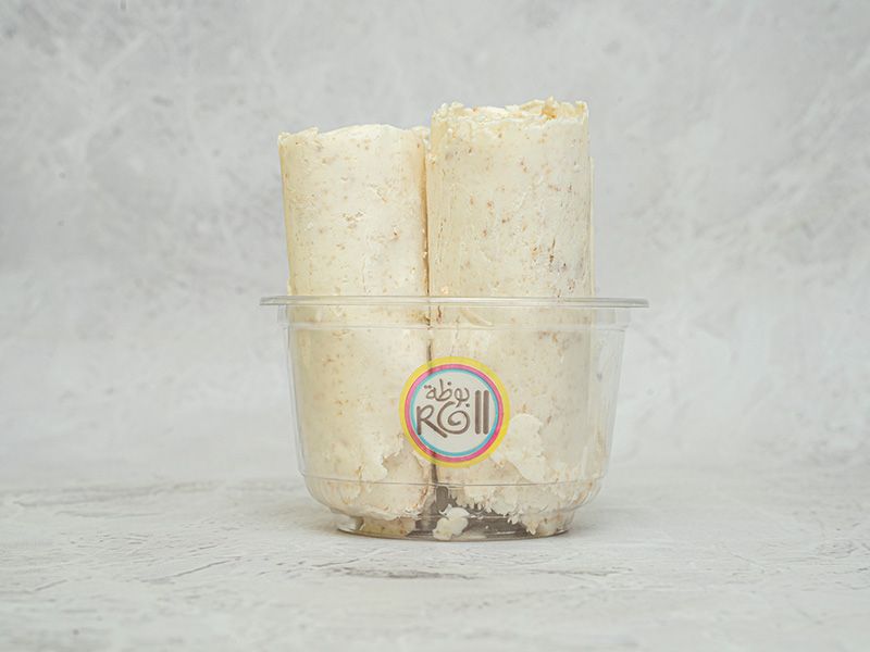 Oat Biscuits Ice Cream Roll