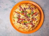 Oriental Sausage Pizza