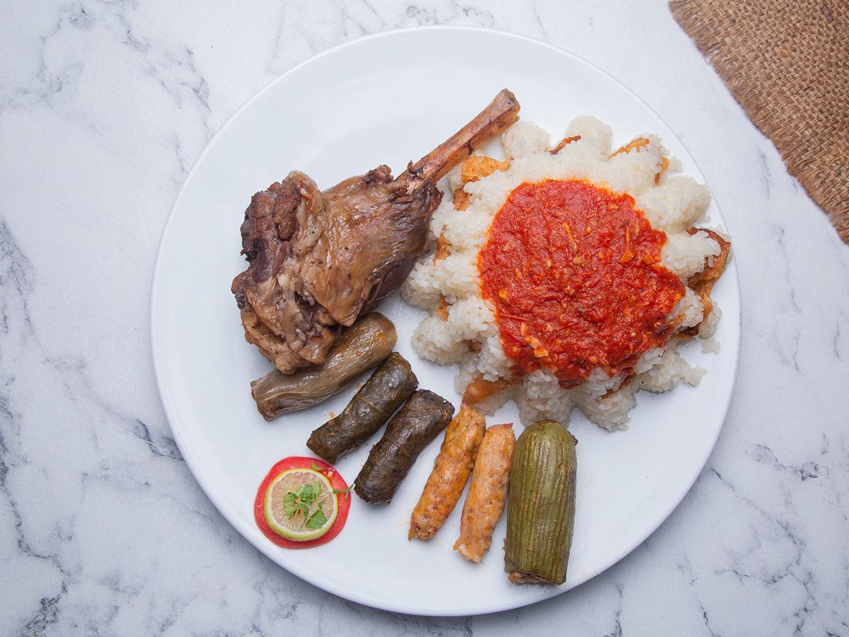 Fatteh With Mutton Shank Meal