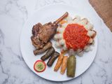 Fatteh With Mutton Shank Meal