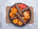 Kofta With Potato Tray