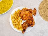 Half Grilled Chicken - Breast And Thigh