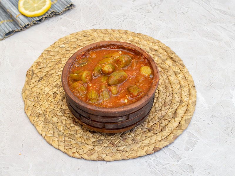 Okra With Meat Casserole