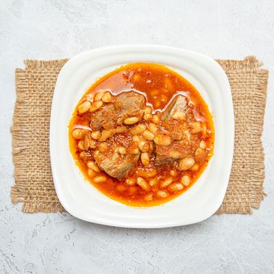 طاجن اللحم بالخضار