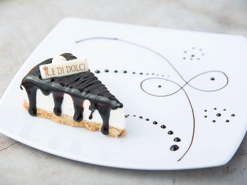 Chocolate cheesecake