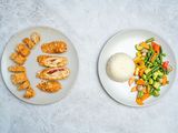 Cordon Bleu Chicken Breasts Platter