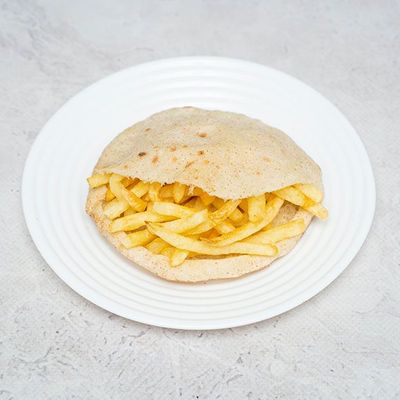 Fries With Roumi Sandwich