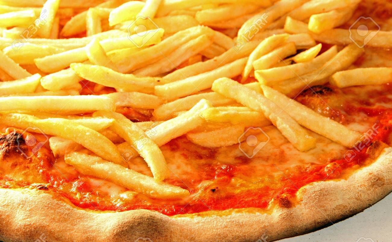 Pommes Frites Fries Pizza