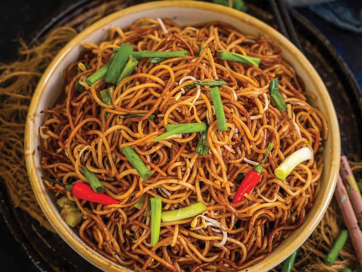 Fried Noodles With Vegetables