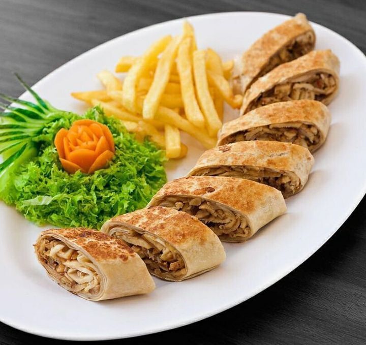 Arabic Chicken Shawerma Sandwich