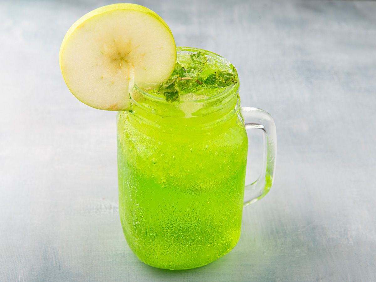 Green apple smoothie