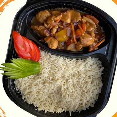 Chicken Asian Meal