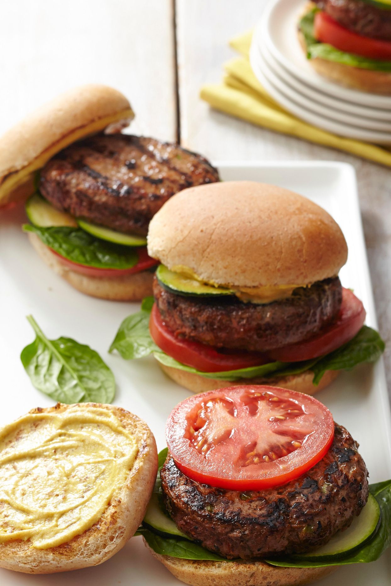Mix Jumbo Beef Burger Sandwich