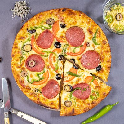 Italian Salami Pizza
