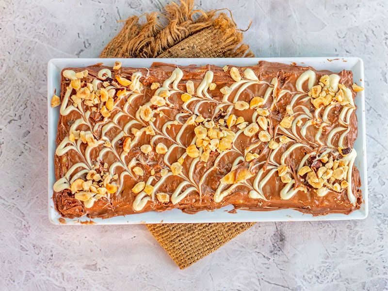 Chocolate With Hazelnut Pie