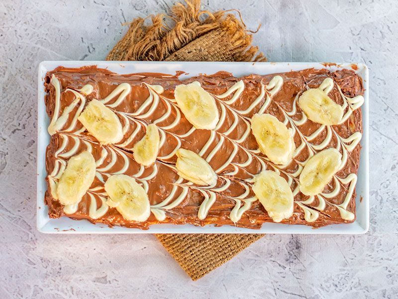 Chocolate With Banana Pie