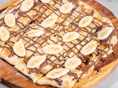 Chocolate With Banana Pie