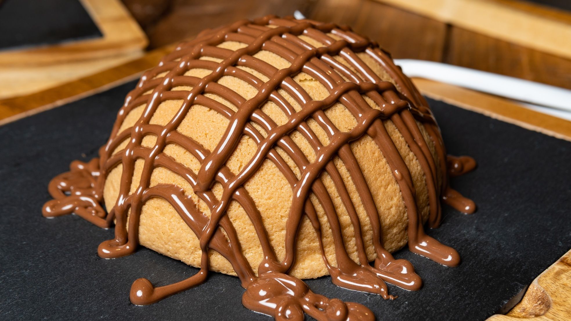 Bun With Adding Banana With Nutella