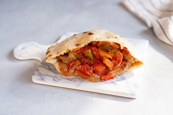 Foul With Salsa Sandwich