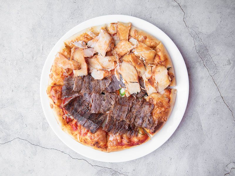 Mix Shawerma Pizza