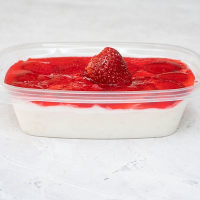 Strawberry Rice Pudding