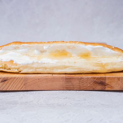 Honey with cream sandwich