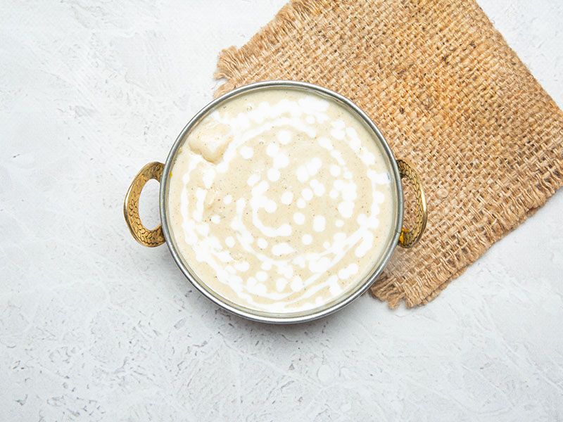 Shahi Fish With White Sauce