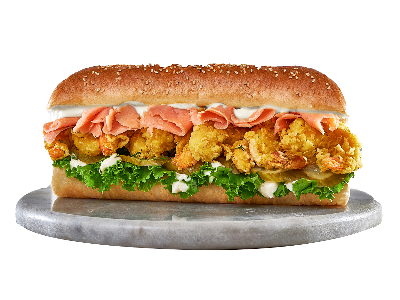 Salmon & Country Shrimp Sandwich