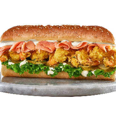 Salmon & Country Shrimp Sandwich