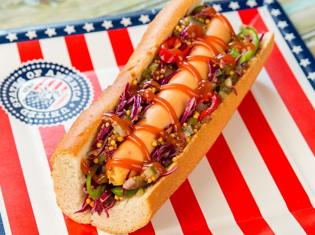 Spicy Hot Dog Sandwich