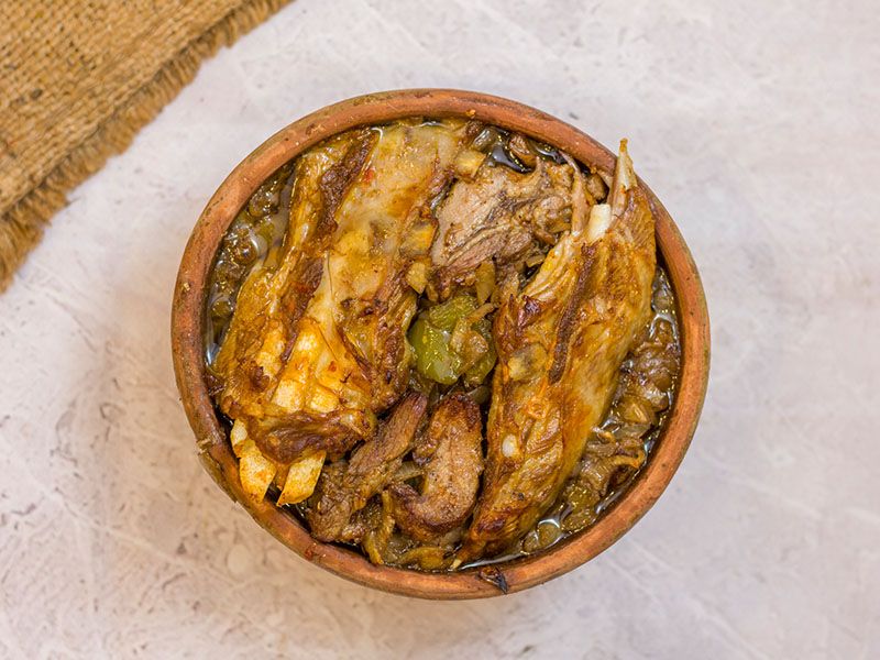 Lamb Nefa With Onion Casserole