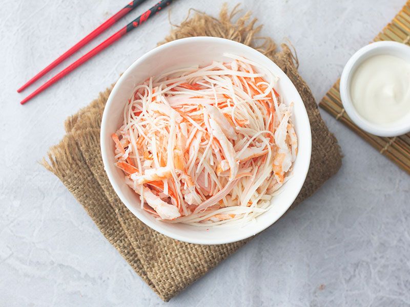 Spicy Shrimp Crab Salad