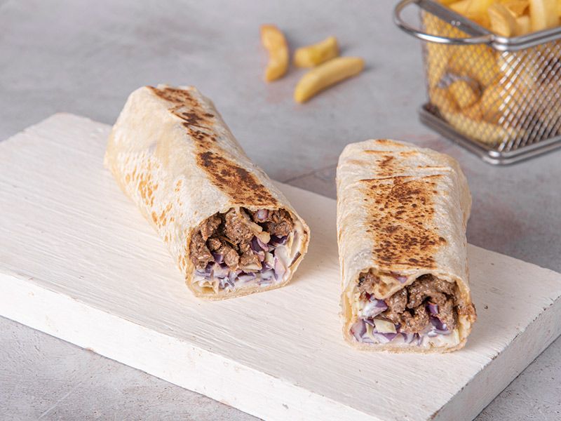 Syrian Meat Shawerma Sandwich