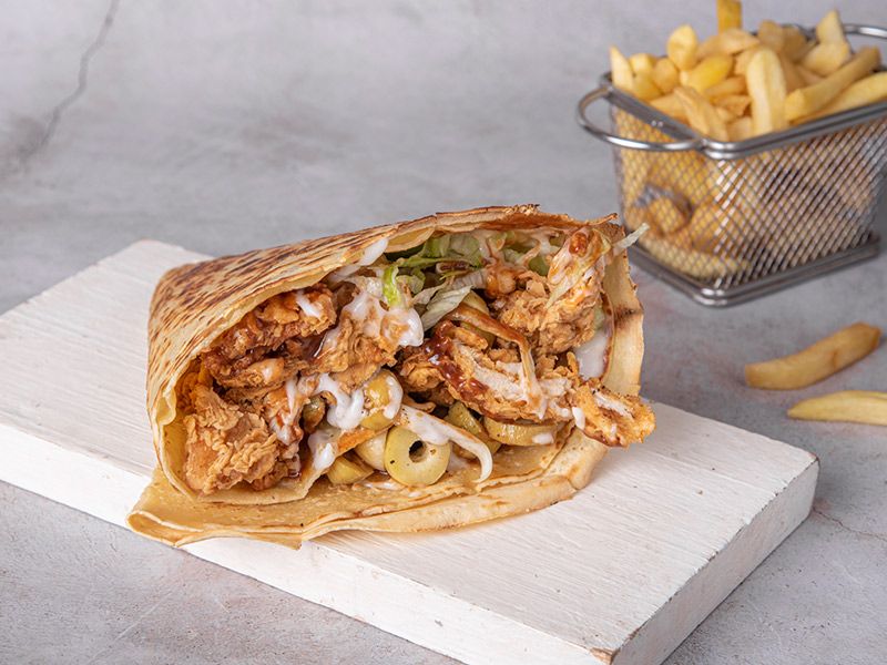 Mix Chicken Crepe