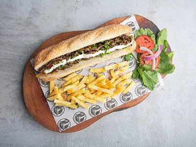 Alexandrian Liver Sandwich